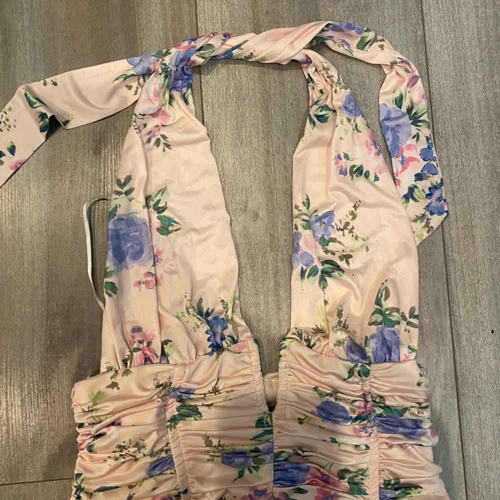 Zara Cream Floral Dress